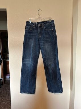 John B Stetson 1312 Modern Straight Leg Jeans Men’s 33x34 Dark Wash